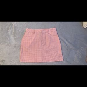 plaid forever 21 skirt